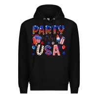 Black party in the usa Premium Hoodie - NancyCooperArtShop