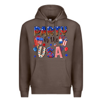 Coffee party in the usa Premium Hoodie - NancyCooperArtShop