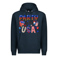 Navy party in the usa Premium Hoodie - NancyCooperArtShop