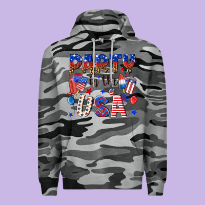 Party In The Usa Premium Hoodie Designed By Nancycooperartshop