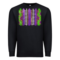 Black mardi gras brushstrokes Premium Sweatshirt - Jasminsmagicworld
