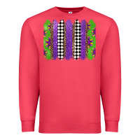 Cardinal mardi gras brushstrokes Premium Sweatshirt - Jasminsmagicworld