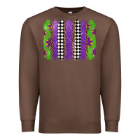 Chestnut mardi gras brushstrokes Premium Sweatshirt - Jasminsmagicworld