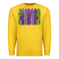 Lemon mardi gras brushstrokes Premium Sweatshirt - Jasminsmagicworld