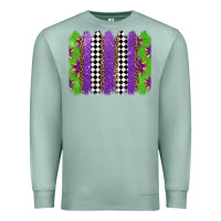 Seafoam mardi gras brushstrokes Premium Sweatshirt - Jasminsmagicworld