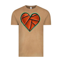 Vintage Camel basketball heart Vintage Tee - texasbilliewilder