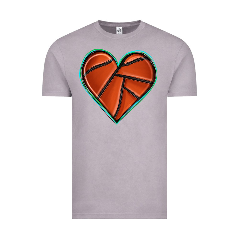 Basketball Heart Vintage Tee by texasbilliewilder | Teevron