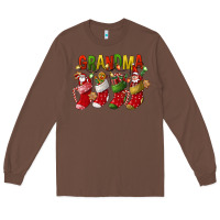 Chestnut christmas grandma Long Sleeve Tee - FaDigitalArtStudio