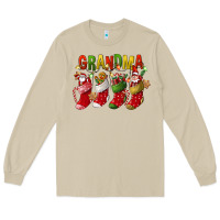 Mushroom christmas grandma Long Sleeve Tee - FaDigitalArtStudio