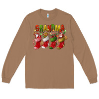 Toasted Coconut christmas grandma Long Sleeve Tee - FaDigitalArtStudio