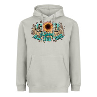 Moon Dust god is good all the time Heavyweight Hoodie - NancyCooperArtShop