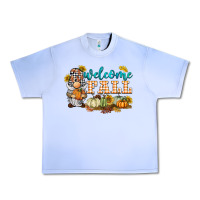 Grape Ice welcome fall gnome Urban Heavy Tee - BarkalooDesign