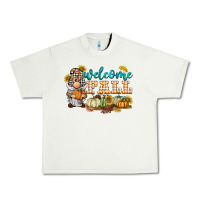 Pistachio welcome fall gnome Urban Heavy Tee - BarkalooDesign