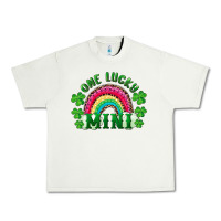 Pistachio st patrick's day one lucky mini Urban Heavy Tee - RanaPortraitStore