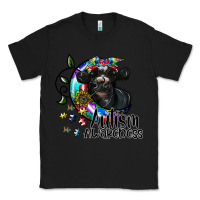 Black autism awareness Classic Tee - SublimationCraftShop