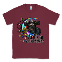 Burgundy autism awareness Classic Tee - SublimationCraftShop