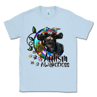 Dusty Blue autism awareness Classic Tee - SublimationCraftShop