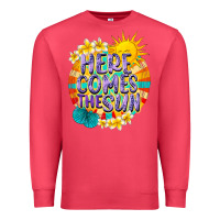 Cardinal Here comes the sun Premium Sweatshirt - NancyCooperArtShop