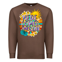 Chestnut Here comes the sun Premium Sweatshirt - NancyCooperArtShop