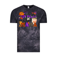 Cloud Black somebody's loud mouth basketball mama Vintage Tee - Zillion Design Studio