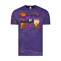 Cloud Purple somebody's loud mouth basketball mama Vintage Tee - Zillion Design Studio