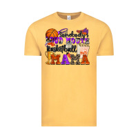 Vintage Mustard somebody's loud mouth basketball mama Vintage Tee - Zillion Design Studio