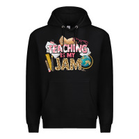 Black teaching is my jam teacher school Premium Hoodie - NancyCooperArtShop