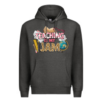 Charcoal Heather teaching is my jam teacher school Premium Hoodie - NancyCooperArtShop