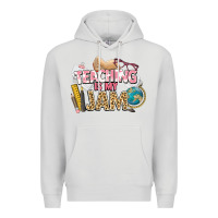 Dove Grey teaching is my jam teacher school Premium Hoodie - NancyCooperArtShop