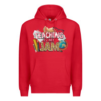 Red teaching is my jam teacher school Premium Hoodie - NancyCooperArtShop