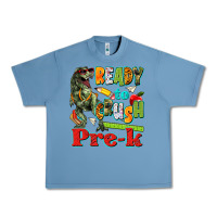 Pebble Blue ready to crush pre k Urban Heavy Tee - texasbilliewilder