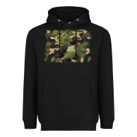 Black camouflage background Heavyweight Hoodie - BarkalooDesign