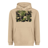 Mushroom camouflage background Heavyweight Hoodie - BarkalooDesign