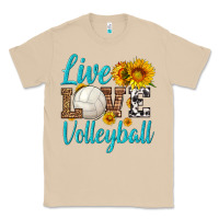 Mushroom live love volleyball Classic Tee - HRA Design Shop