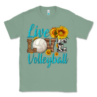 Sage live love volleyball Classic Tee - HRA Design Shop