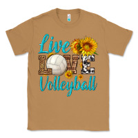 Toasted Coconut live love volleyball Classic Tee - HRA Design Shop