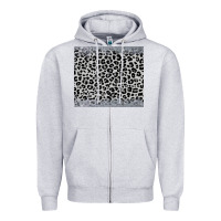 Heather Grey grey leopard Zipper Hoodie - JahusDesignShop