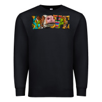 Black Western Love Simmental Cow Premium Sweatshirt - LillyAllenDesigns