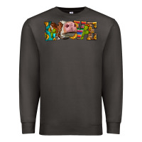 Smoke Western Love Simmental Cow Premium Sweatshirt - LillyAllenDesigns