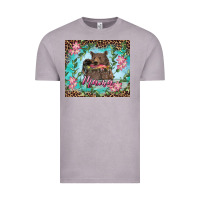 Vintage Zinc Mama bear haunting fish floral Vintage Tee - RanaPortraitStore