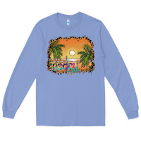 Colony Blue beach vibes Long Sleeve Tee - SublimationCraftShop