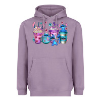 Lavender stitch coffee Heavyweight Hoodie - Jasminsmagicworld
