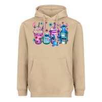 Mushroom stitch coffee Heavyweight Hoodie - Jasminsmagicworld