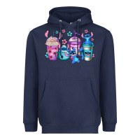 Navy stitch coffee Heavyweight Hoodie - Jasminsmagicworld
