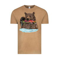 Vintage Camel mama bear haunting fish Vintage Tee - RanaPortraitStore