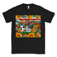 Black Easter eggs sunflower gemstone tumbler Easter Day Classic Tee - Neo Western