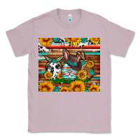 Lilac Easter eggs sunflower gemstone tumbler Easter Day Classic Tee - Neo Western