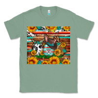 Sage Easter eggs sunflower gemstone tumbler Easter Day Classic Tee - Neo Western