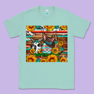 Easter Eggs Sunflower Gemstone Tumbler Easter Day Classic Tee Designed By Neo Western