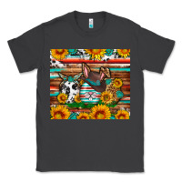 Smoke Easter eggs sunflower gemstone tumbler Easter Day Classic Tee - Neo Western